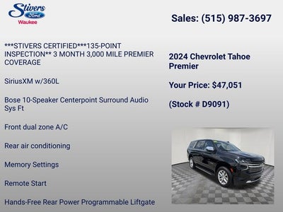 2024 Chevrolet Tahoe Premier