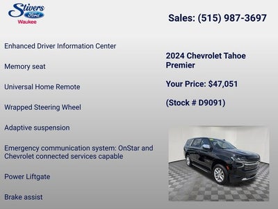 2024 Chevrolet Tahoe Premier