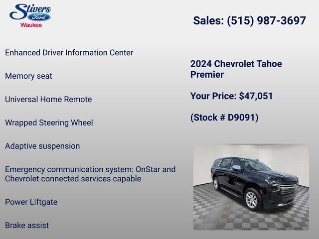 2024 Chevrolet Tahoe Premier