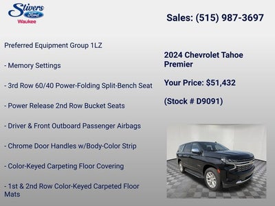2024 Chevrolet Tahoe Premier
