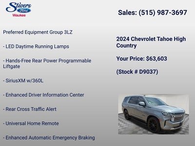 2024 Chevrolet Tahoe High Country