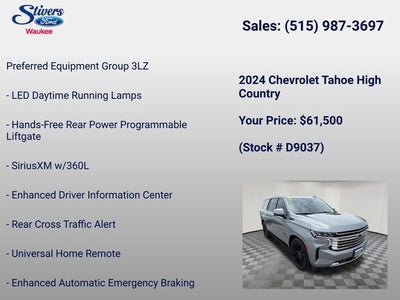 2024 Chevrolet Tahoe High Country