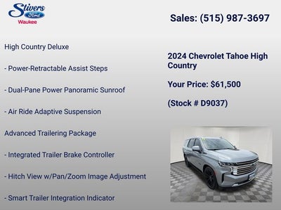 2024 Chevrolet Tahoe High Country