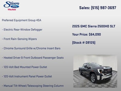 2025 GMC Sierra 2500HD SLT