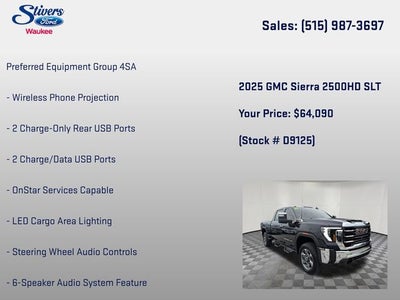 2025 GMC Sierra 2500HD SLT