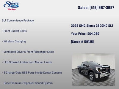 2025 GMC Sierra 2500HD SLT