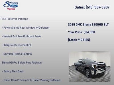 2025 GMC Sierra 2500HD SLT