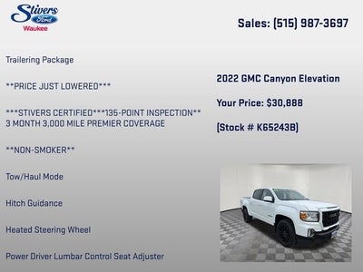 2022 GMC Canyon Elevation