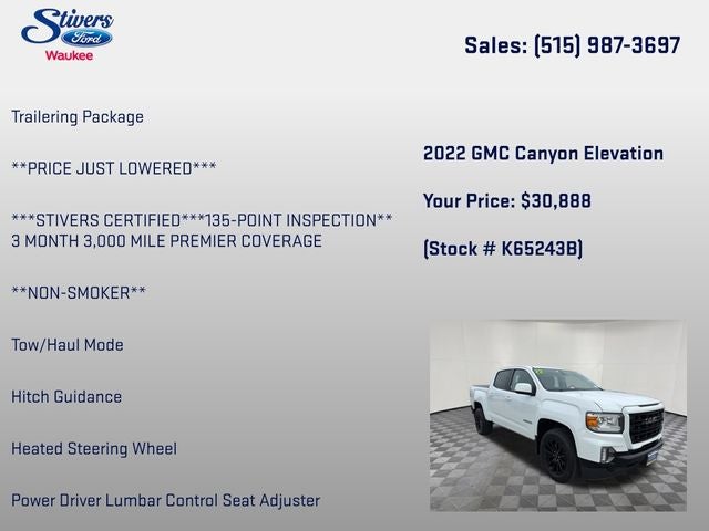2022 GMC Canyon Elevation