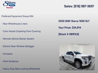 2020 GMC Sierra 1500 SLT