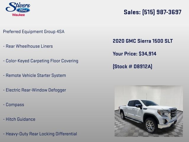 2020 GMC Sierra 1500 SLT