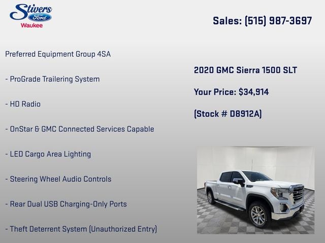 2020 GMC Sierra 1500 SLT