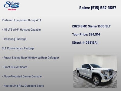 2020 GMC Sierra 1500 SLT