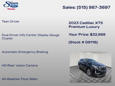 2023 Cadillac XT5 Premium Luxury
