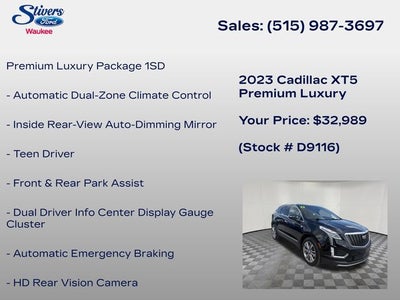 2023 Cadillac XT5 Premium Luxury
