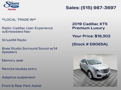 2019 Cadillac XT5 Premium Luxury