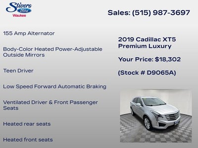 2019 Cadillac XT5 Premium Luxury