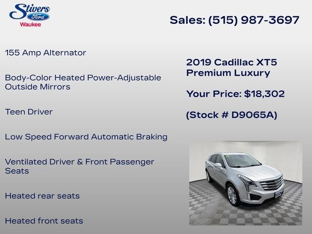 2019 Cadillac XT5 Premium Luxury