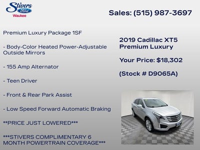 2019 Cadillac XT5 Premium Luxury
