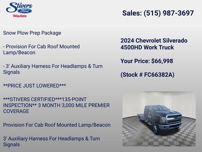 2024 Chevrolet Silverado 4500HD Work Truck