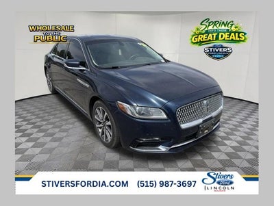 2017 Lincoln Continental Premiere