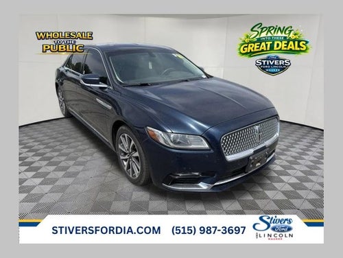 2017 Lincoln Continental Premiere