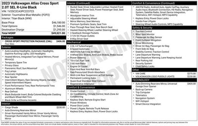 2023 Volkswagen Atlas Cross Sport 2.0T SEL R-Line