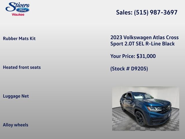 2023 Volkswagen Atlas Cross Sport 2.0T SEL R-Line