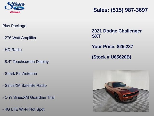 2021 Dodge Challenger SXT