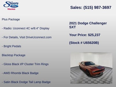 2021 Dodge Challenger SXT