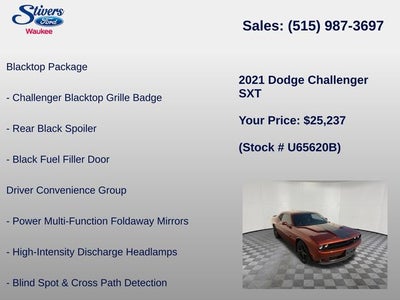 2021 Dodge Challenger SXT