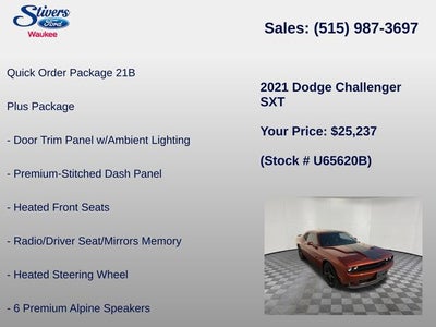 2021 Dodge Challenger SXT
