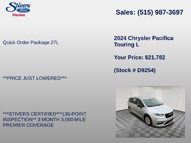 2024 Chrysler Pacifica Touring L
