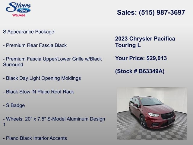 2023 Chrysler Pacifica Touring L