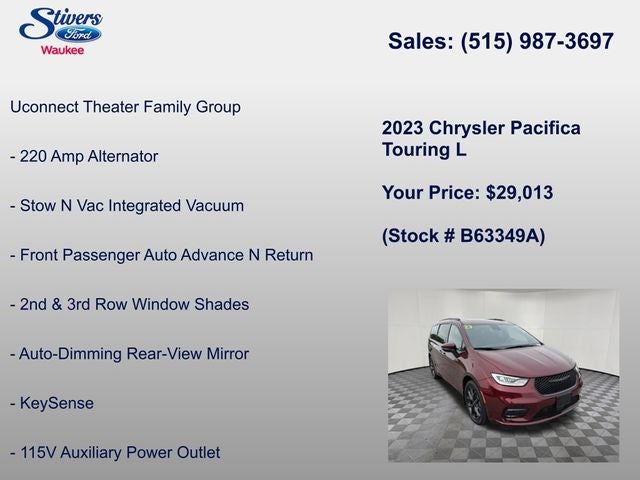 2023 Chrysler Pacifica Touring L