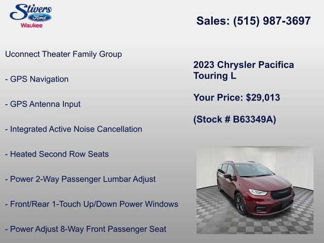 2023 Chrysler Pacifica Touring L