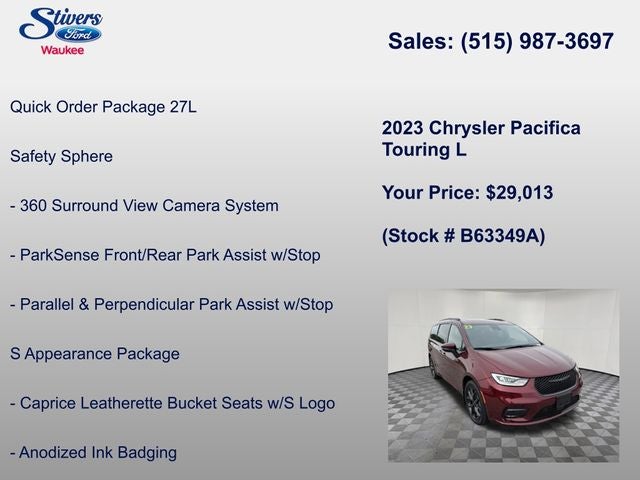 2023 Chrysler Pacifica Touring L