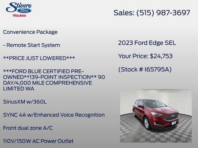 2023 Ford Edge SEL