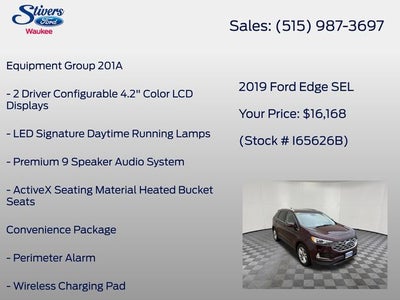 2019 Ford Edge SEL