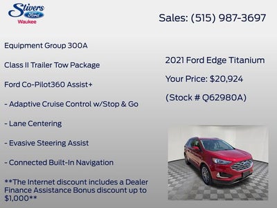 2021 Ford Edge Titanium