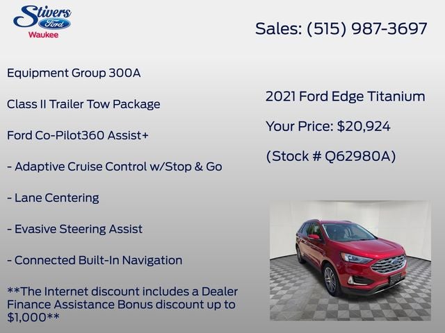 2021 Ford Edge Titanium