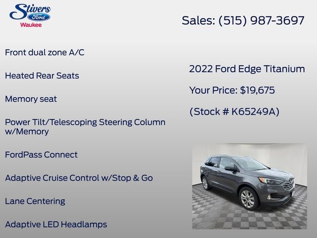 2022 Ford Edge Titanium