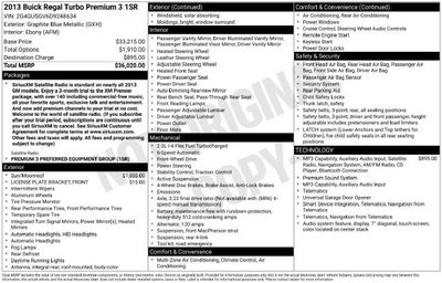 2013 Buick Regal Premium III Turbo