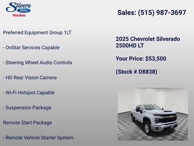 2025 Chevrolet Silverado 2500HD LT