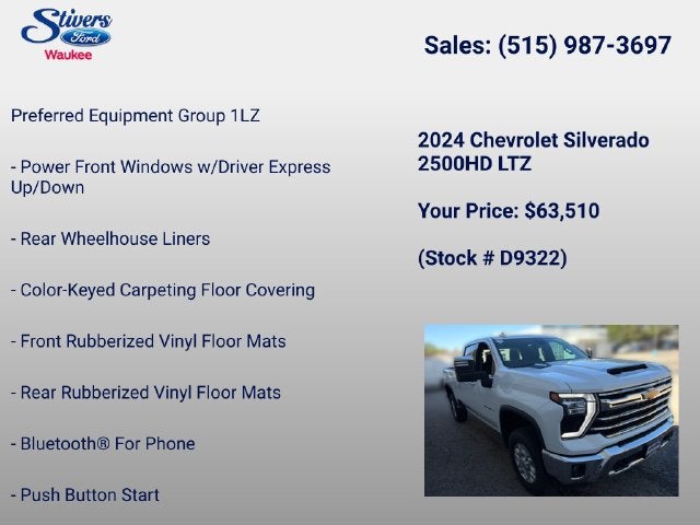 2024 Chevrolet Silverado 2500HD LTZ