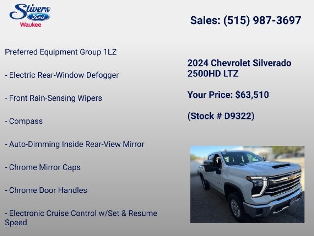 2024 Chevrolet Silverado 2500HD LTZ