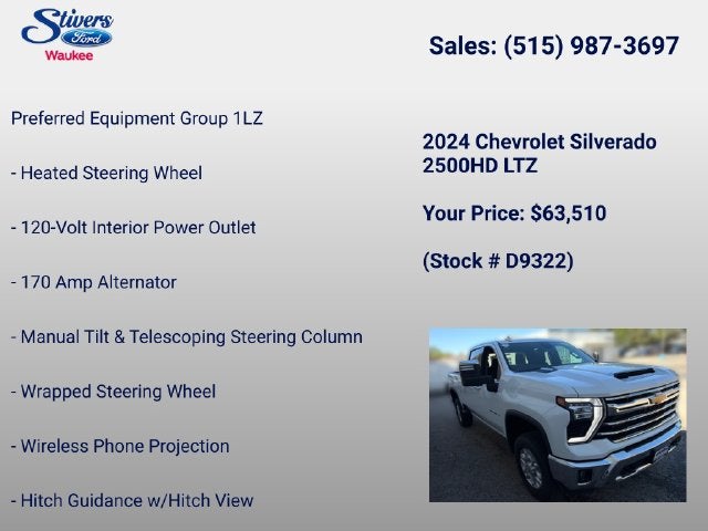 2024 Chevrolet Silverado 2500HD LTZ