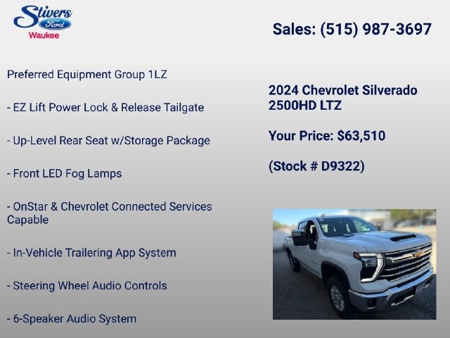 2024 Chevrolet Silverado 2500HD LTZ