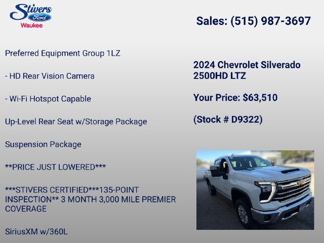 2024 Chevrolet Silverado 2500HD LTZ