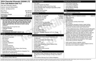 2024 Chevrolet Silverado 2500HD LTZ